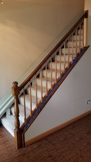 New Colonial Staircase in Naperville, IL (1)