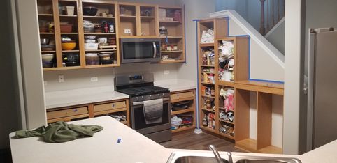 Before & After Cabinet Painting in Naperville, IL. (1)