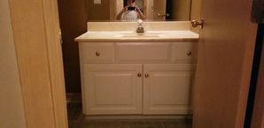 Bathroom Cabinet Painting in Naperville, IL (1)
