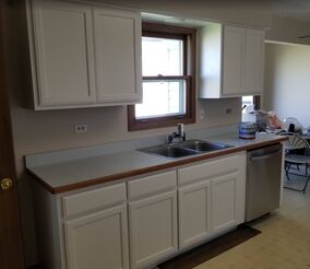 Before and After Cabinet Painting Services in Elmhurst, IL (4)